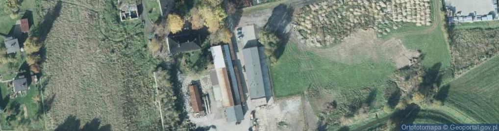 Zdjęcie satelitarne Zakład Gospodarki Komunalnej i Mieszkaniowej w Strumieniu
