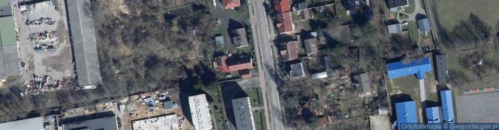 Zdjęcie satelitarne Zakład Gospodarki Mieszkaniowej w Sulęcinie