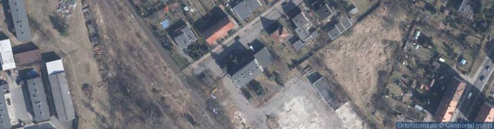 Zdjęcie satelitarne Zakład Gospodarki Mieszkaniowej w Żaganiu