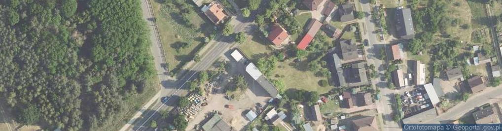 Zdjęcie satelitarne Zakład Gospodarki Wodno Ściekowej