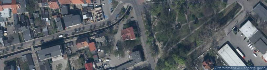 Zdjęcie satelitarne Zakład Gospodarowania Mieniem Komunalnym w Lubsku