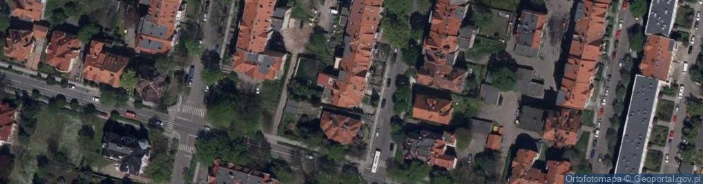 Zdjęcie satelitarne Zakład Handlowo-Budowlany Spółka C.-Koruch Ryszard, Brandys Waldemar