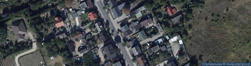 Zdjęcie satelitarne Zakład Handlowo Produkcyjno Usługowy Magdalenka