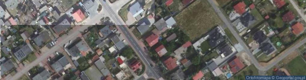 Zdjęcie satelitarne Zakład Handlowo Usługowo Budowlany Dik