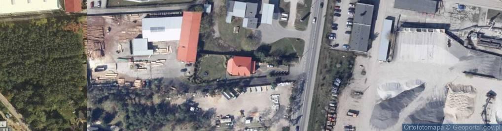 Zdjęcie satelitarne Zakład Handlowo Uslugowo Produkcyjny Andrzej Spychalski