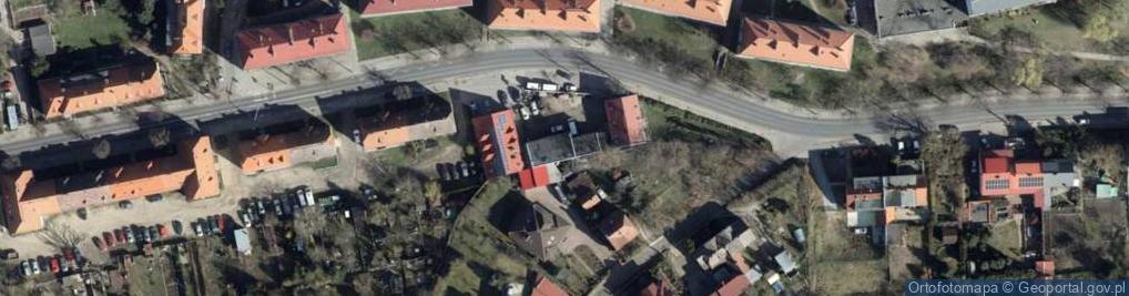 Zdjęcie satelitarne Zakład Handlowo Usługowo Produkcyjny Auto Rem