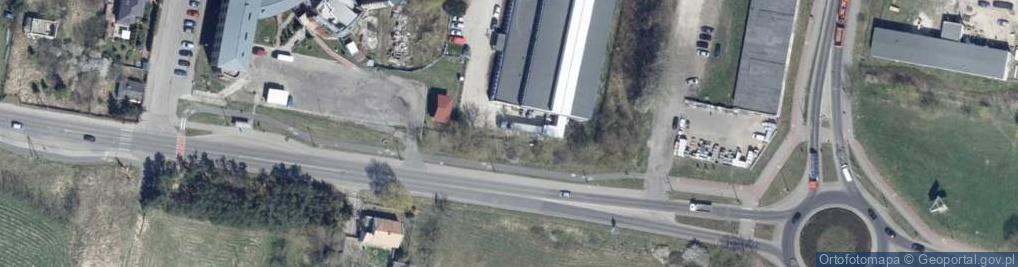 Zdjęcie satelitarne Zakład Handlowo Usługowo Produkcyjny Karo Flagi Reklama Adam Kamiński Robert Sołtysiak