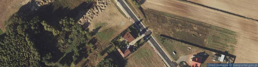 Zdjęcie satelitarne Zakład Handlowo Usługowo Produkcyjny
