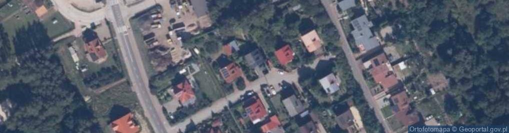 Zdjęcie satelitarne Zakład Handlowo-Usługowy Lustan Lucyna Małek