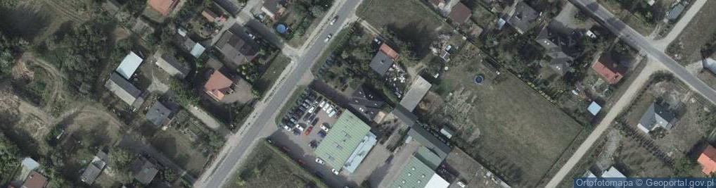 Zdjęcie satelitarne Zakład Handlowo Usługowy Piodam Car