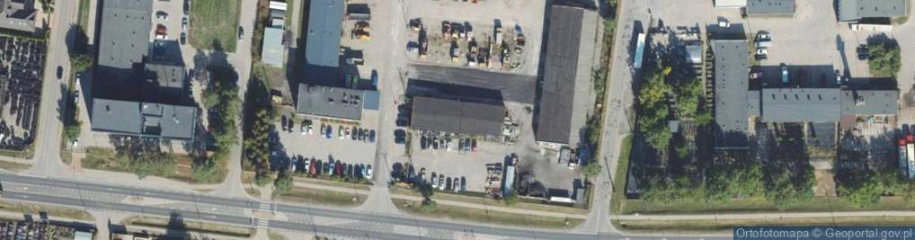 Zdjęcie satelitarne Zakład Handlowo Usługowy Sklep Części Zamiennych