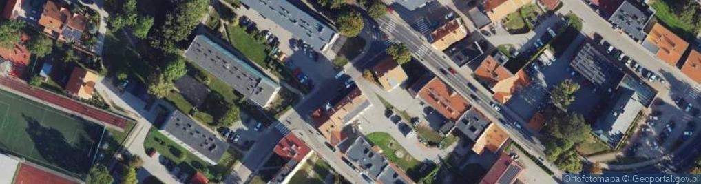 Zdjęcie satelitarne Zakład Handlowo Usługowy