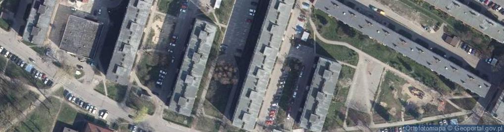 Zdjęcie satelitarne Zakład Handlowy Fuks