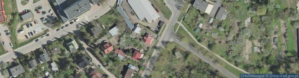 Zdjęcie satelitarne Zakład Handlowy w Białymstoku