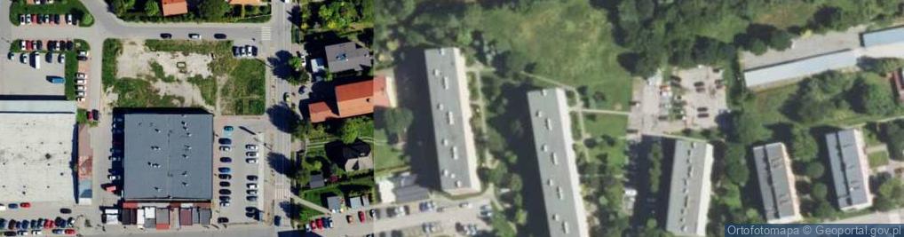 Zdjęcie satelitarne Zakład Handlowy