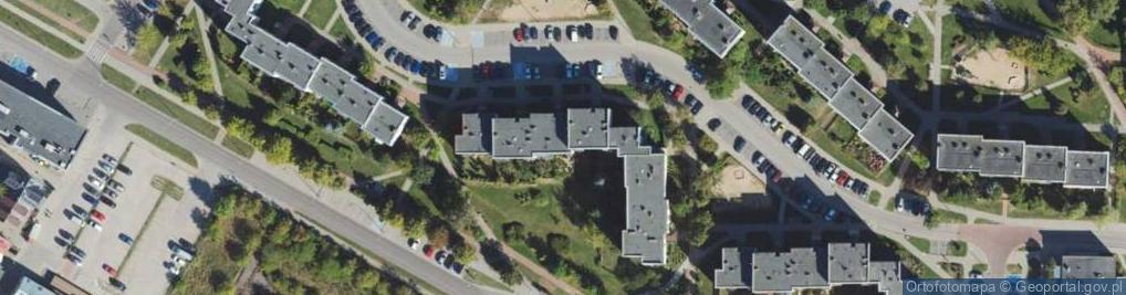 Zdjęcie satelitarne Zakład Instalacji Sanitarnych i Ogólnobudowlanych Twarogowski Tadeusz Józef