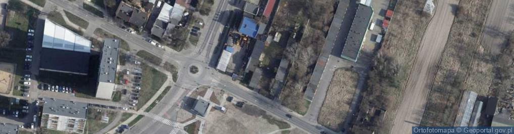 Zdjęcie satelitarne Zakład Instalacji Sanitarnych i Robót Drogowych "Kan-Wo-Bud" Marek Wosiński