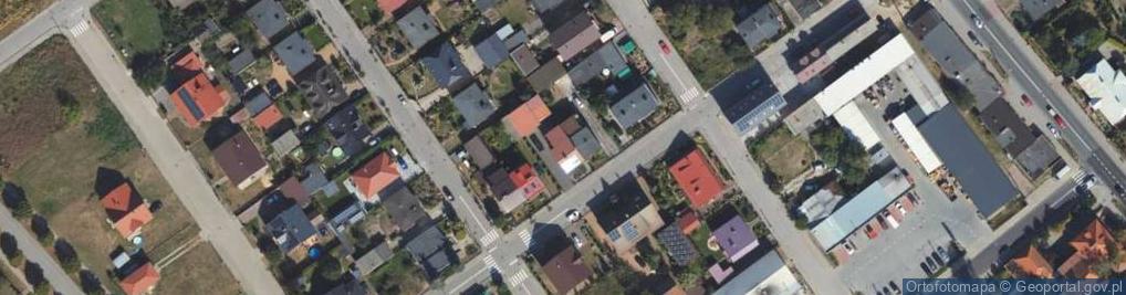 Zdjęcie satelitarne Zakład Instalacji Wodno- Kanalizacyjnych i C.O.Grzegorz Skibiński