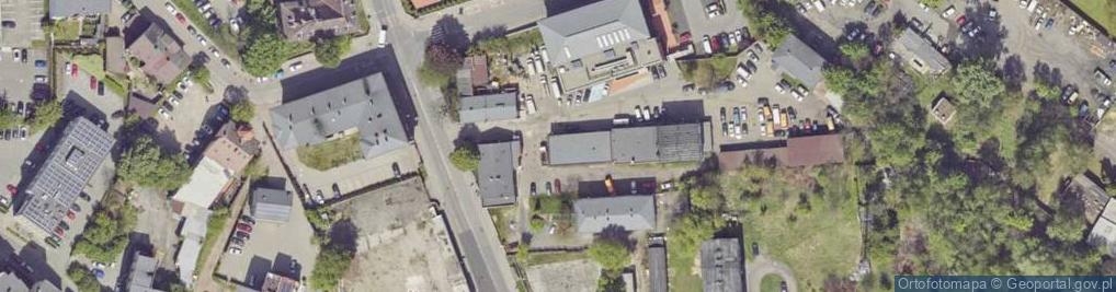 Zdjęcie satelitarne Zakład Instalacyjno-Budowlany i Handlowy Rotex , Restauracja-Kaw