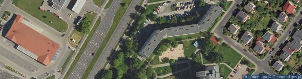 Zdjęcie satelitarne Zakład Instalacyjny Krasny Jan