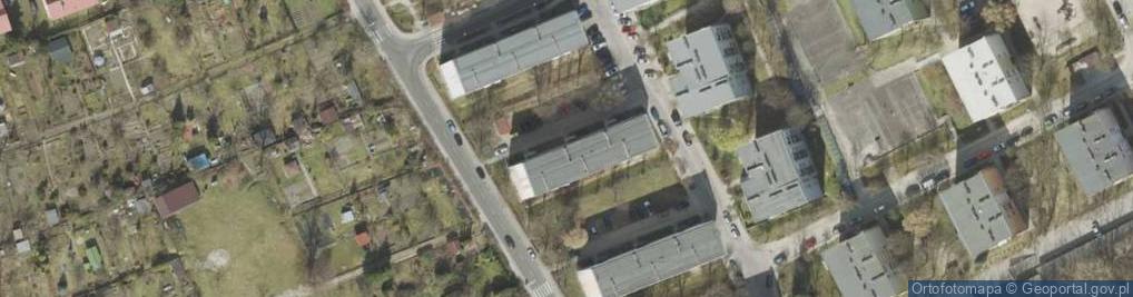 Zdjęcie satelitarne Zakład Instalatorstwa Sanitarnego i C O D Szarłata T Szarłata