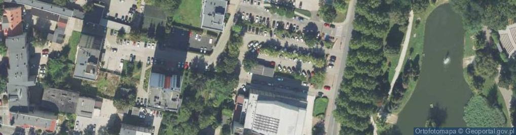 Zdjęcie satelitarne Zakład Inwestycji Miejskich P Orleański M Orleańska
