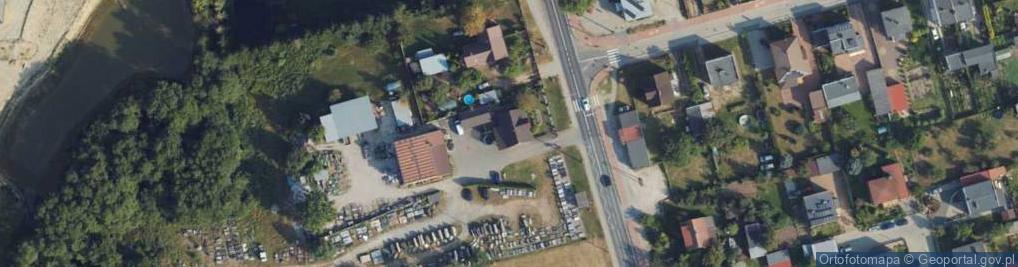Zdjęcie satelitarne Zakład Kamieniarski Kamyszek