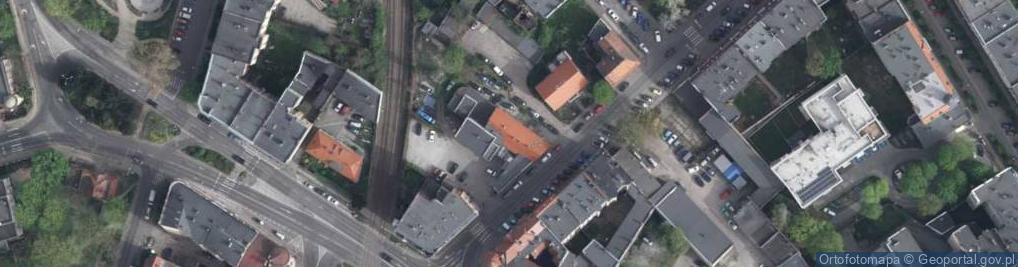 Zdjęcie satelitarne Zakład Kamieniarski Wyrób Nagrobków Jadwiga Wojciechowska-Polkowska