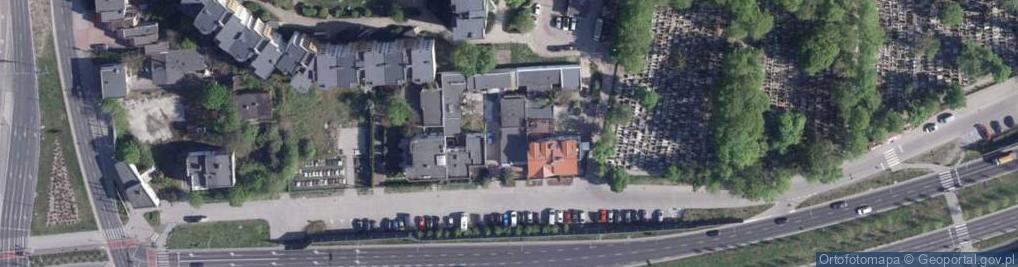 Zdjęcie satelitarne Zakład Kamieniarsko-Rzeźbiarski GW R.A.Gawryś