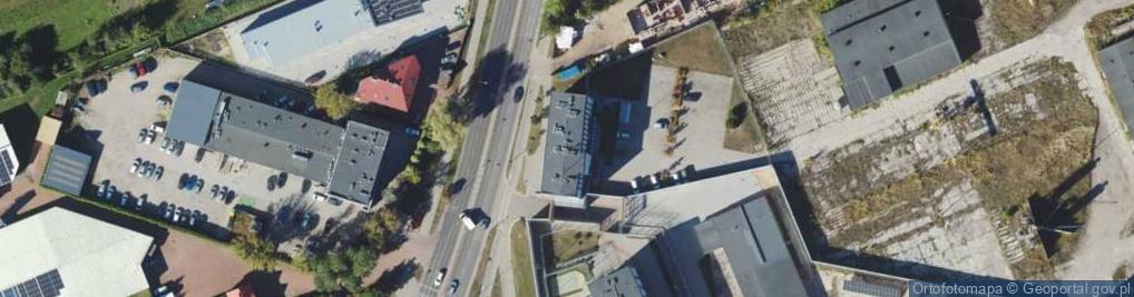 Zdjęcie satelitarne Zakład Karny w Białymstoku