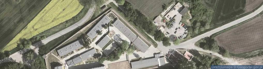 Zdjęcie satelitarne Zakład Karny w Krakowie Nowej Hucie