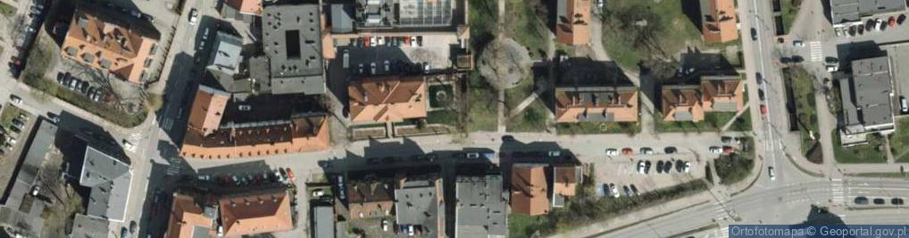 Zdjęcie satelitarne Zakład Karny w Malborku