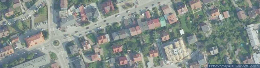 Zdjęcie satelitarne Zakład Kasprzycka