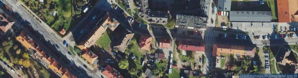 Zdjęcie satelitarne Zakład Konfekcji Szewskiej Areks