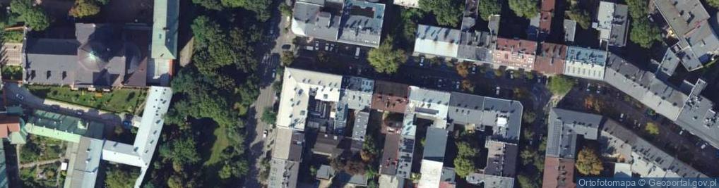 Zdjęcie satelitarne Zakład Konserwacji Zieleni Ogród System Marek Szczubiał Lucyna Król