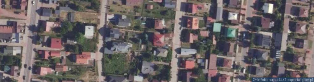 Zdjęcie satelitarne Zakład Krawiecki