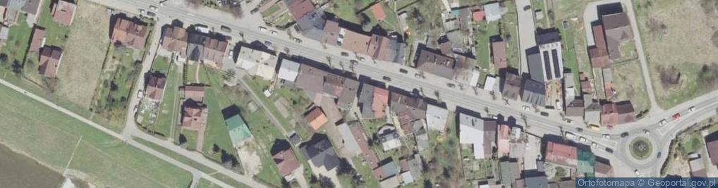 Zdjęcie satelitarne Zakład Kuśnierski