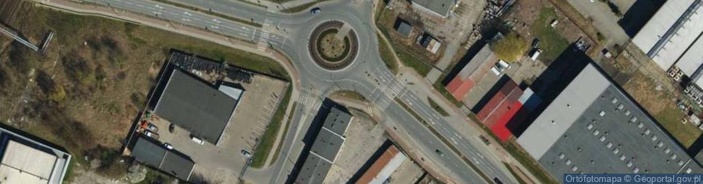 Zdjęcie satelitarne Zakład Lakiernictwa Pojazdowego