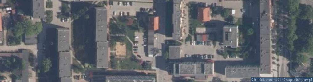 Zdjęcie satelitarne Zakład Maglowania Pościeli