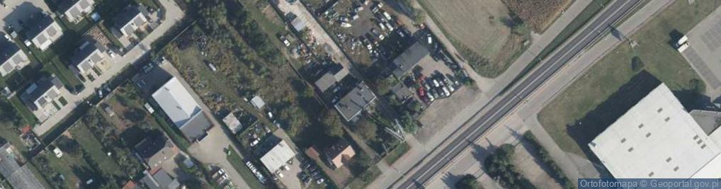 Zdjęcie satelitarne Zakład Malarsko Tapeciarski K Szczachor R Niemczewski