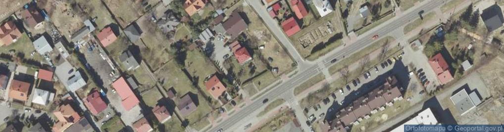 Zdjęcie satelitarne Zakład Mechaniczno - Usługowo - Handlowy Niziołek Paweł Nizio