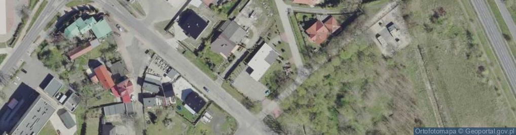 Zdjęcie satelitarne Zakład Mechaniki i Diagnostyki Pojazdowej Stacja Kontroli Pojazdów Andrzej Janków