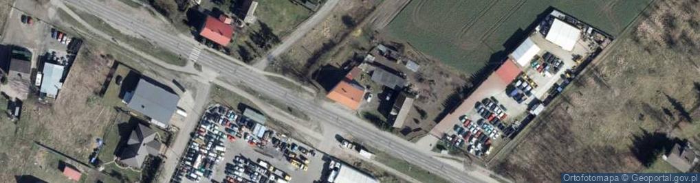 Zdjęcie satelitarne Zakład Mechaniki Pojazdowej Blacharstwo Lakiernictwo Kazimierz Możdżer