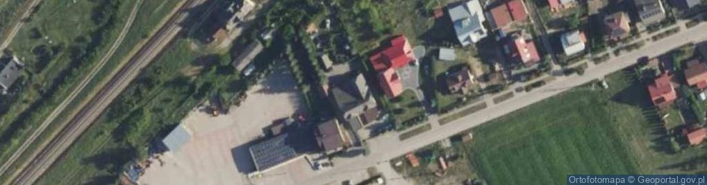 Zdjęcie satelitarne Zakład Mechaniki Pojazdowej Blacharstwo Lakiernictwo