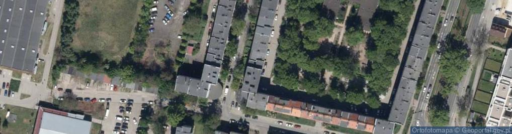 Zdjęcie satelitarne Zakład Mechaniki Pojazdowej i Usług Transportowych Serafin Tadeusz