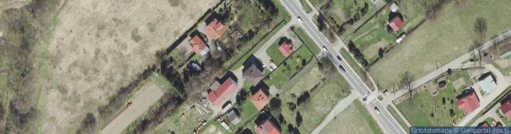 Zdjęcie satelitarne Zakład Mechaniki Pojazdowej Lakiernictwo Blacharstwo Holowanie Franciszek Adamski