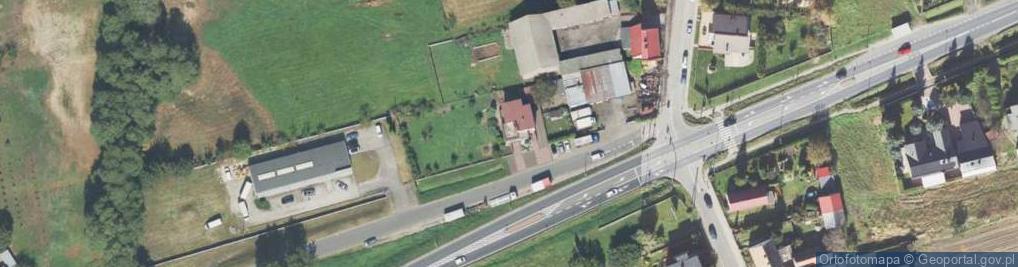 Zdjęcie satelitarne Zakład Mechaniki Pojazdowej Paweł Słomiany Sławomir Spaleniak