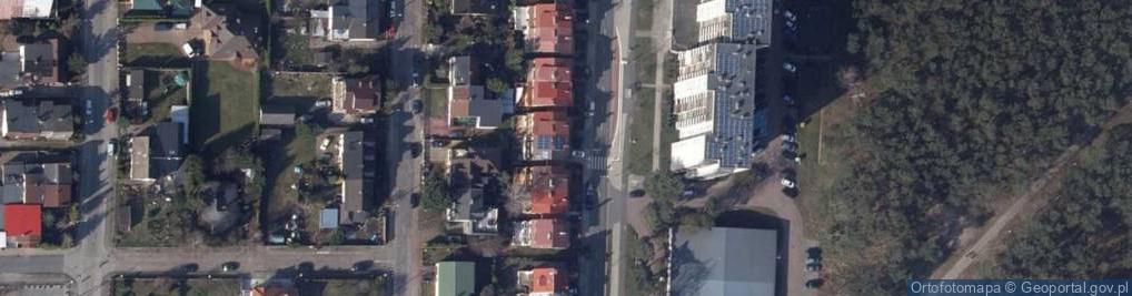 Zdjęcie satelitarne Zakład Medycyny Szkolnej w Świnoujściu Helena Kieraj