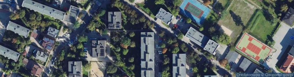 Zdjęcie satelitarne Zakład Nadzoru i Projektowania Inż