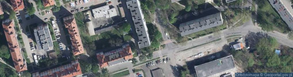 Zdjęcie satelitarne Zakład Naprawy Sprzętu Chłodniczego